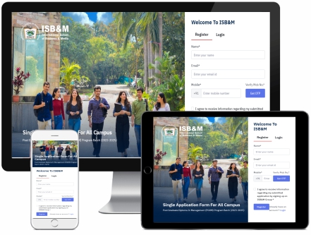 ISB&M Online Admission system