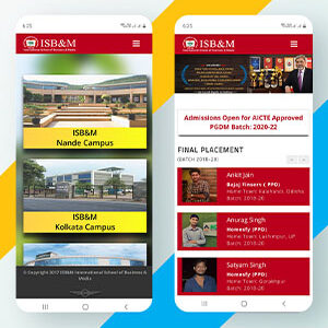 mobile responsive website